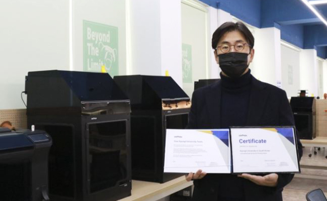 Seong-Geun Kwon, fundador del Centro de Impresión 3D con certificación Zortrax.